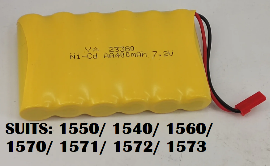 HUINA 400mah 7.2V NiCad Battery Red JST suit 1572 - SFMHN1572-BAT