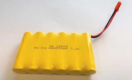 HUINA 400mah 7.2V NiCad Battery Red JST suit 1550/ 1560/ 1570/ 1571/ 1573/ 1574/ 1576/ 1577 - SFMHN1550-BAT