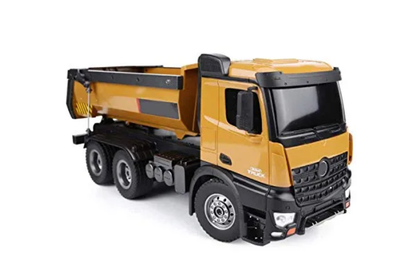 HUINA 1:14 Dump Truck with Sound, 2.4Ghz Radio, Battery and USB Charger - SFMHN1573