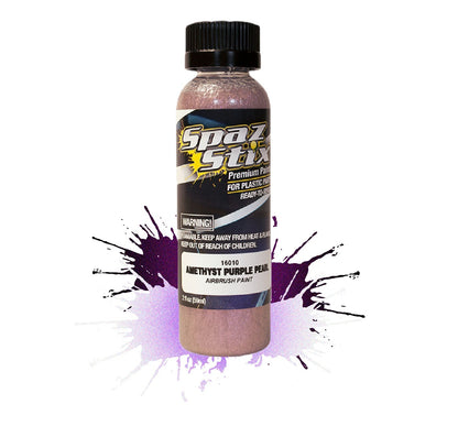 SPAZ STIX Amethyst Purple Pearl Airbrush Paint 2oz - SZX16010