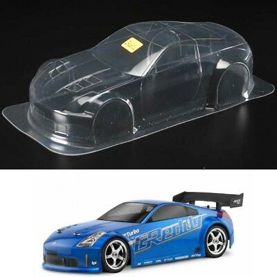 HPI Nissan 350Z Greddy Clear Body Shell - HPI-17218