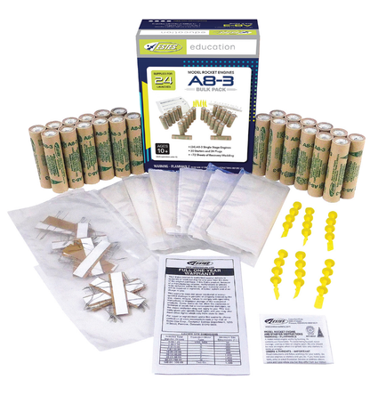 ESTES A8-3 Bulk  Engine Pack 24pcs - EST-1781