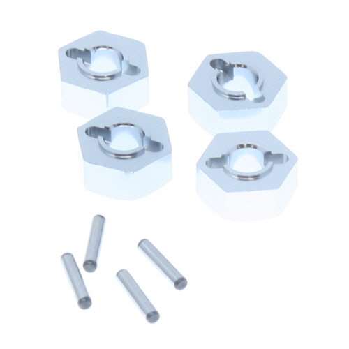 REDCAT Aluminium Wheel Hex w/ Pins 4pcs ea - 180016S