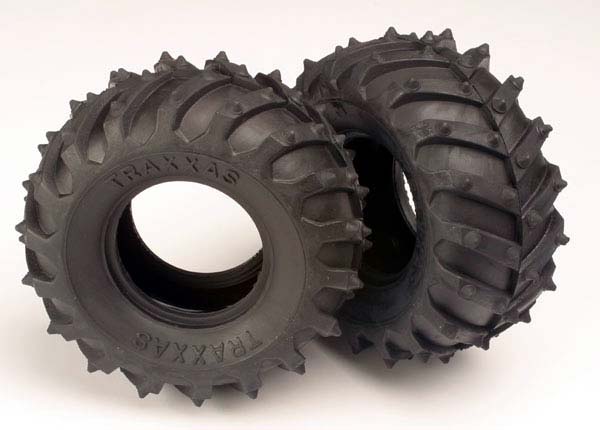 TRAXXAS Sledgehammer Fr/Rr Tyres Terra-Spiked suit 2.2in Wheels 2pcs - 1870