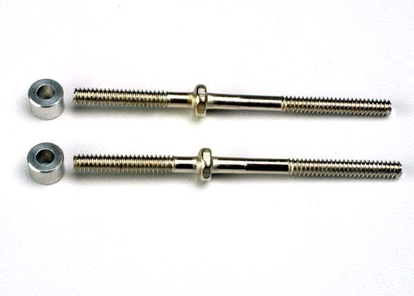 TRAXXAS 54mm Turnbuckles w/ Spacers 2pcs/ea - 1937