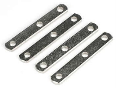 DUBRO Nickel Plated Steel Straps 4pcs - DBR202