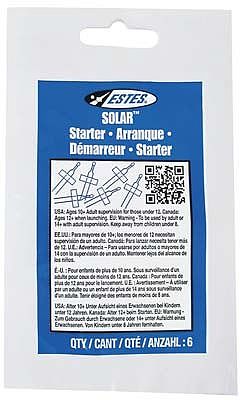 ESTES Solar Starters 6pcs - EST-2302