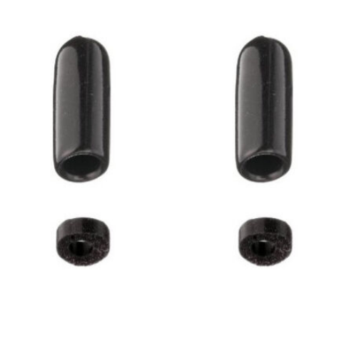 DUBRO Antenna Tube Caps w/ Silicone Tube Wire Retainer 2pcsea - DBR2342