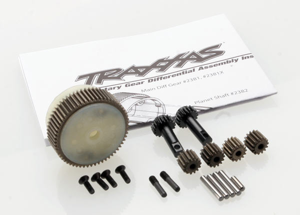 TRAXXAS Main Diff w/ Steel Ring Gear & Planetary Gears - 2388X