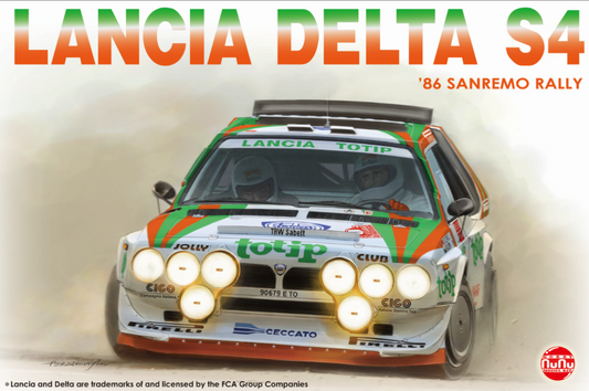 NUNU Lancia Delta S4 1986 Sanremo Rally 1:24 - NU-24005