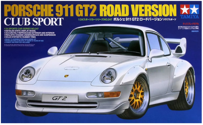 TAMIYA Porsche 911 GT2 Road Version Club Sport 1:24 - T24247 – RC Garage  Hobby Shop