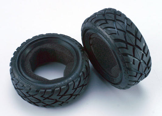 TRAXXAS Anaconda 2.2in Street Tyres & Foams Front 2pcs - 2479