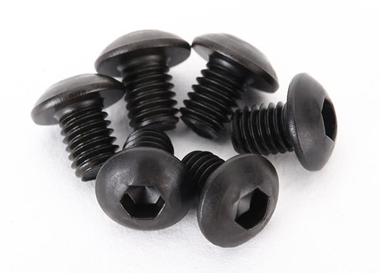 TRAXXAS 3x4mm Hex Drive Button Head Screws 6pcs - 2515