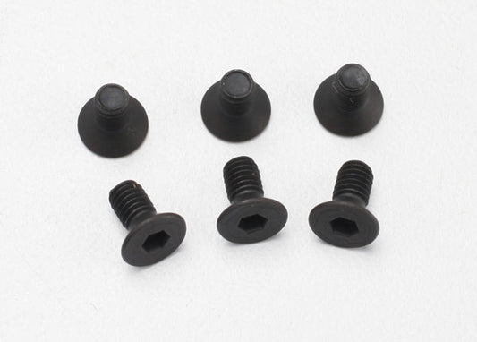 TRAXXAS 3x6mm Hex Drive Countersunk Head Screws 6pcs - 2534