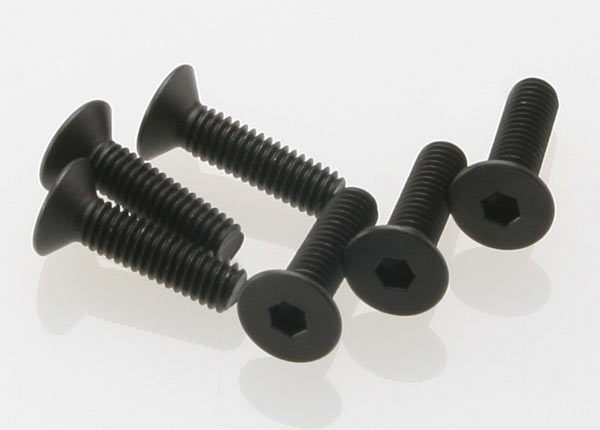 TRAXXAS 4x15mm Hex Drive Countersunk Screws 6pcs - 2546