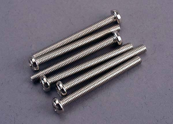 TRAXXAS 3x30mm Phillips Drive Pan Head Screws 6pcs - 2572