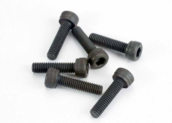 TRAXXAS 3x12mm Hex Drive Cap Head Screws 6pcs - 2584