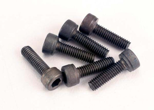 TRAXXAS 3x10mm Hex Drive Cap Head Screws 6pcs - 2587