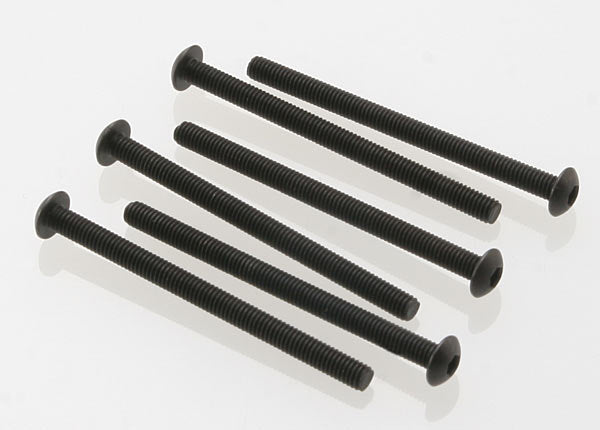 TRAXXAS 3x40mm Hex Drive Button Head Screws 6pcs - 2592