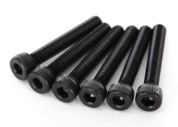 TRAXXAS 2.5x16mm Hex Drive Cap Head Screws 6pcs - 2618