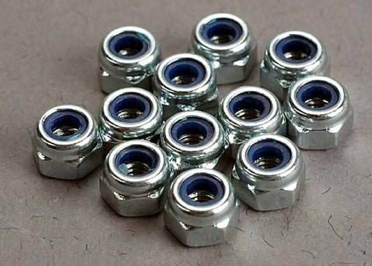 TRAXXAS 3mm Nyloc Nuts 12pcs - 2745