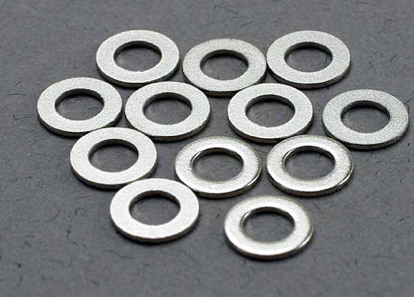 TRAXXAS 3x6mm Metal Washers 12pcs - 2746