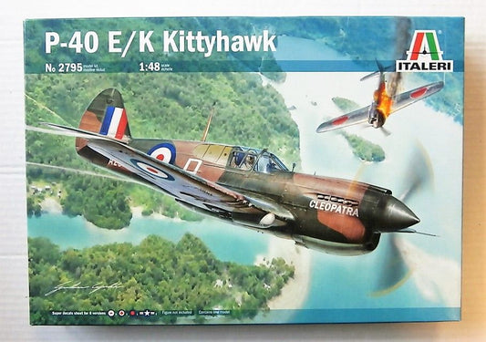 ITALERI P-40 E/K Kittyhawk with Australian Decals 1:48 - 2795S