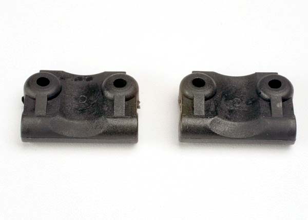 TRAXXAS Rear Suspension Arms Mount Black 0deg 2pcs - 2797