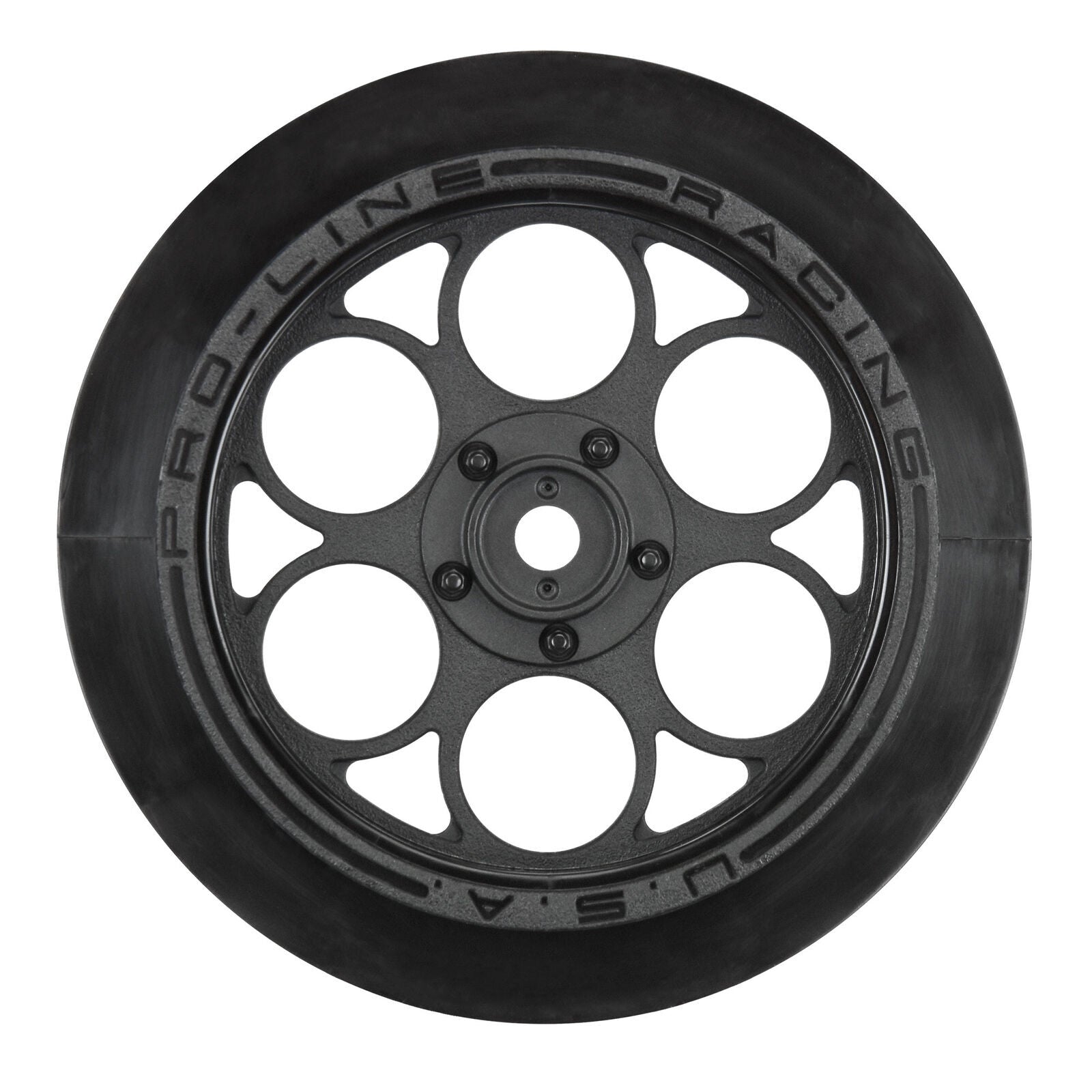 PROLINE Showtime Front Runner 2.2/2.7in Black Fr Drag Racing Wheels 2pcs - PRO280303