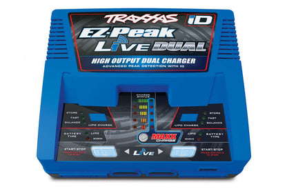 TRAXXAS EZ-Peak Live Dual 200W Nimh/ Lipo Battery Charger - 2973A