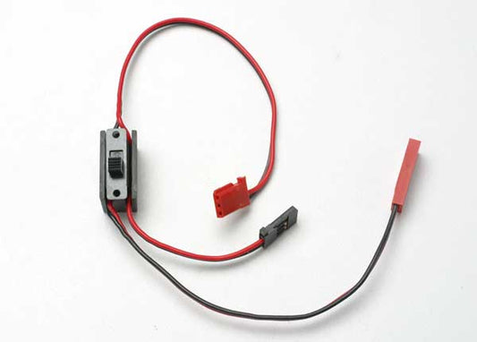 TRAXXAS On/Off Switch Slim w/ RX Charging Plug - 3035