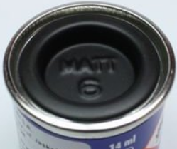 REVELL Tar Black Matt Enamel 14ml - 32106