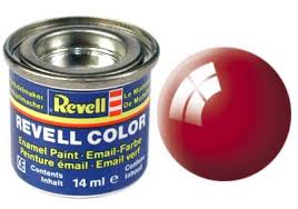 REVELL Fiery Red Gloss Enamel 14ml - 32131