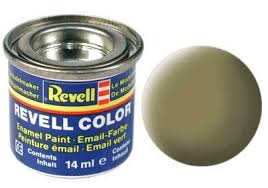 REVELL Olive Yellow Matt Enamel 14ml - 32142