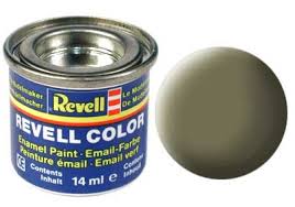 REVELL Light Olive Matt Enamel 14ml - 32145