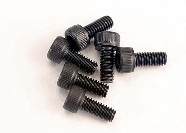 TRAXXAS 2.5x6mm Hex Drive Cap Head Screws 6pcs - 3215