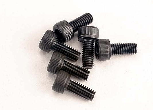 TRAXXAS 2.5x6mm Hex Drive Cap Head Screws 6pcs - 3215