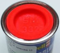 REVELL Luminous Red Silk Satin Enamel 14ml - 32332