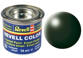 REVELL Dark Green Silk Satin Enamel 14ml - 32363