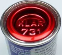 REVELL Red Clear Enamel 14ml - 32731