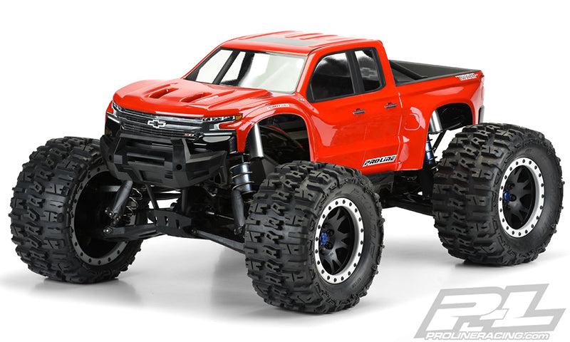 PROLINE 2019 Chevy Silverado Z71 Trail Boss Pre-Cut Clear Body for X-Maxx - PRO350717