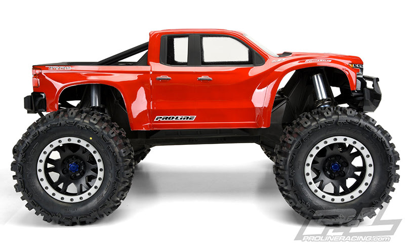 PROLINE 2019 Chevy Silverado Z71 Trail Boss Pre-Cut Clear Body for X-Maxx - PRO350717