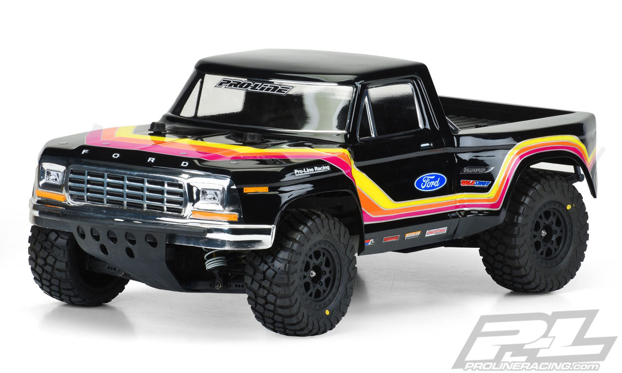 PROLINE 1979 Ford F-150 Race Truck Clear Body for 1:10 SC Truck - PRO351900