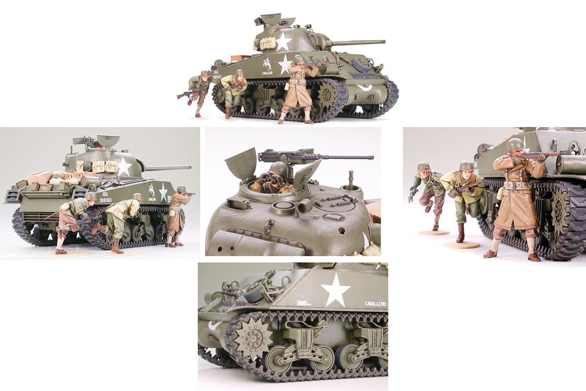 TAMIYA M4A3 Sherman Tank 75mm Gun Late Model 1:35 - T35250