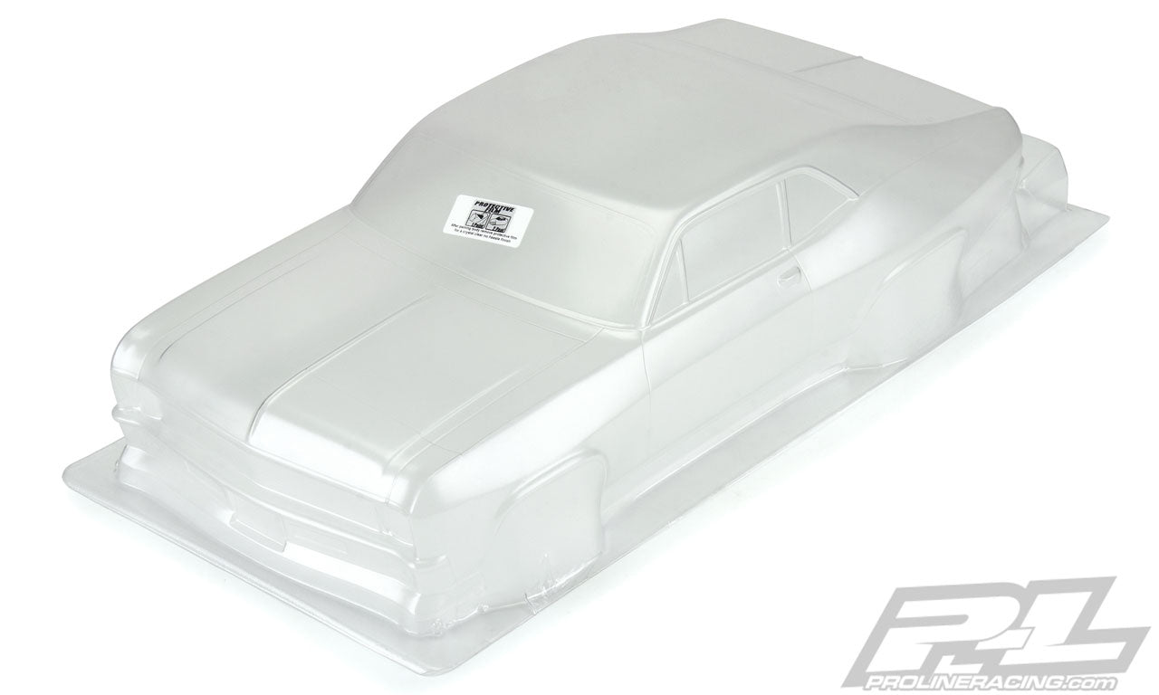 PROLINE 1969 Chevy Nova Clear Body Shell suit 22S/ Drag Slash - PRO353100