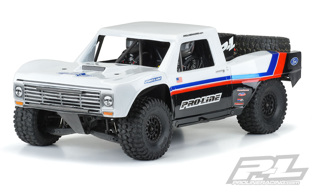 PROLINE 1967 Ford F-100 Race Truck Pre-Cut Clear Body for Traxxas UDR - PRO354717