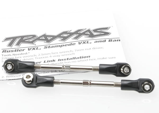 TRAXXAS 78mm Turnbuckles Toe Link 2pcs - 3745