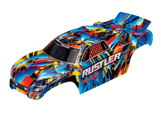 TRAXXAS Rock N Roll Painted Body Shell suit Rustler 2wd - 3748