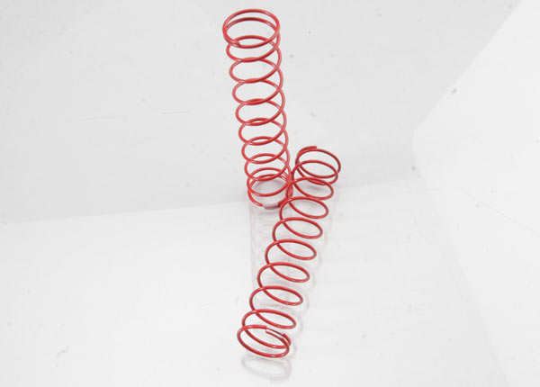 TRAXXAS Shock Springs Rear 2.9 Rate Red Finish 2pcs - 3757R