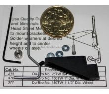 DUBRO 1:4 Scale Tailwheel Bracket 1pc - DBR377